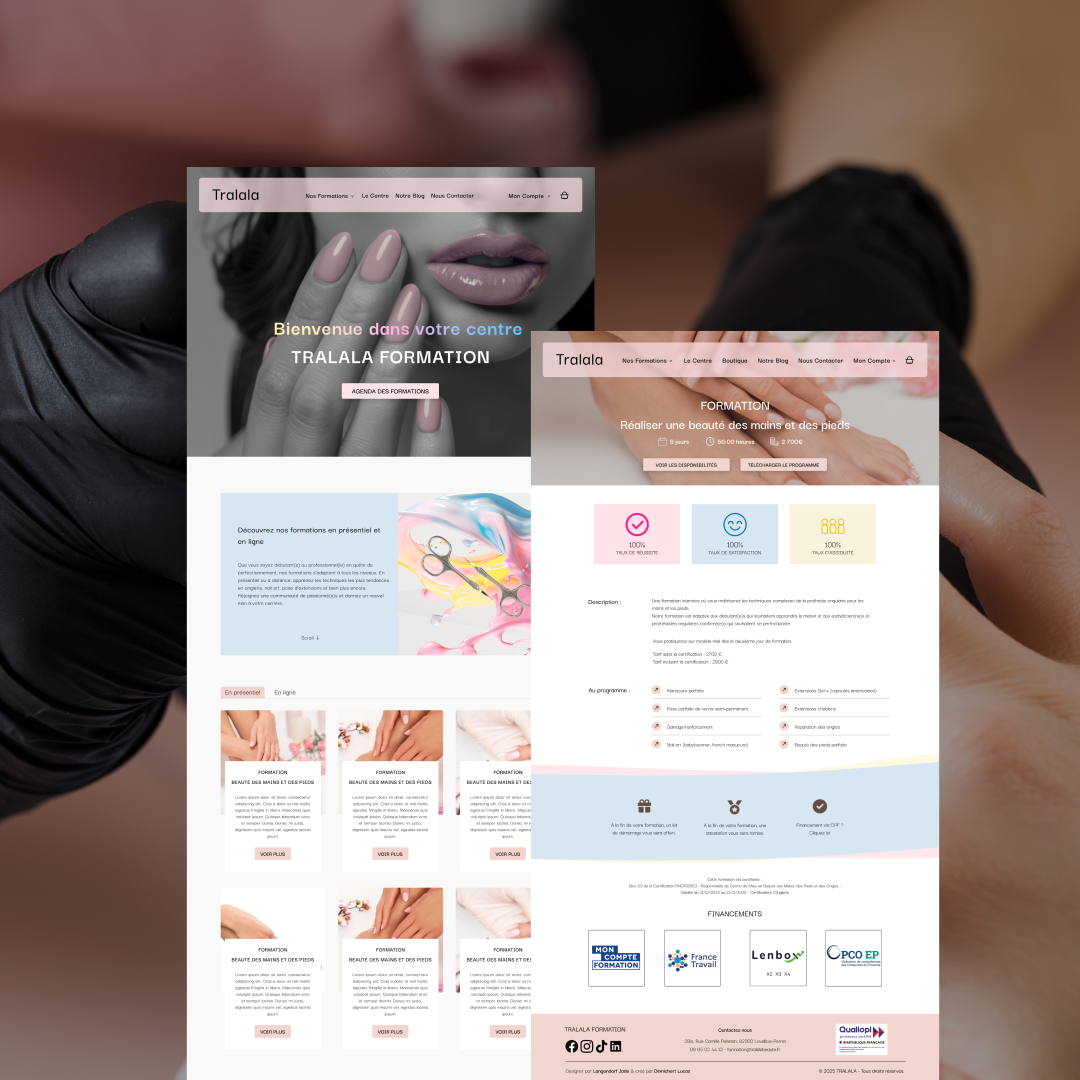 Projet Tralala Formation